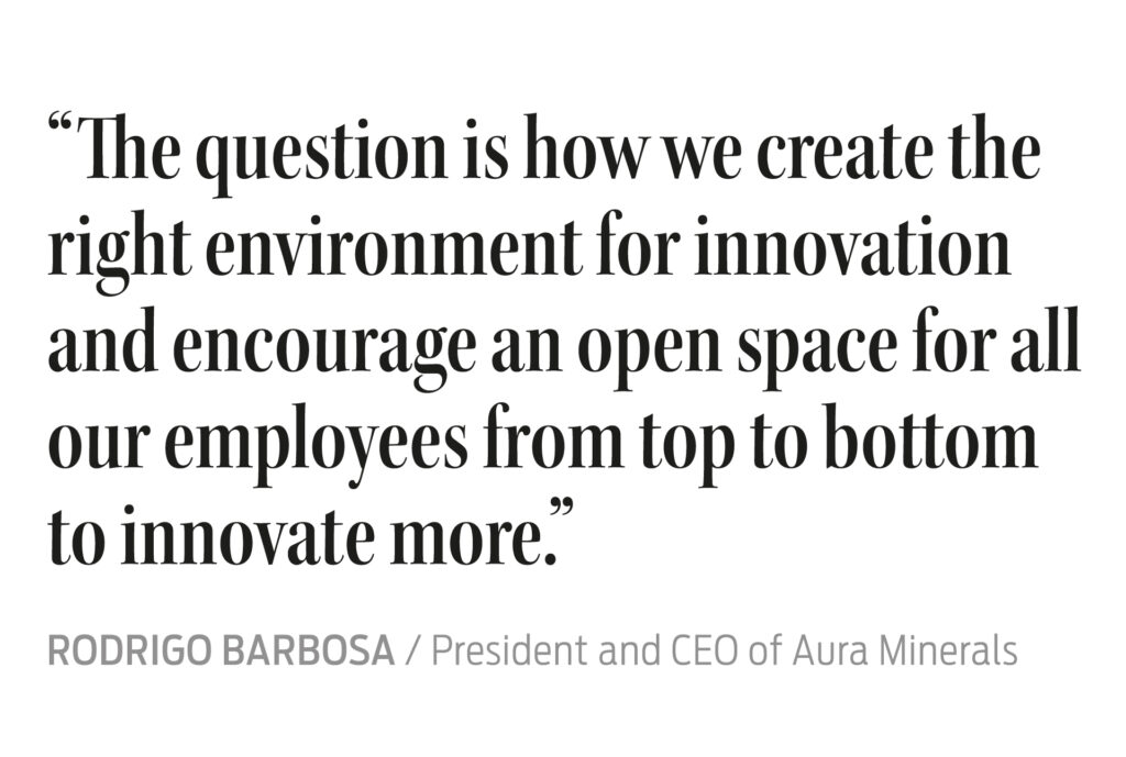 - Bringing a new management style to mining