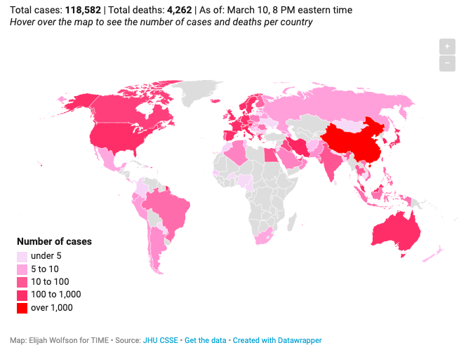 WHO declares the coronavirus outbreak a pandemic - CEO North America - WHO declares the coronavirus outbreak a pandemic