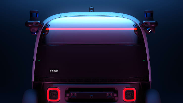 - New robotaxi from Zoox